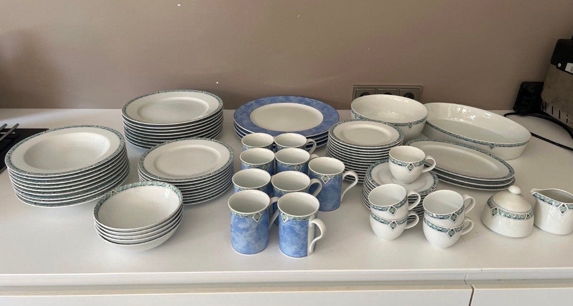 Uitgebreid Arzberg servies - 60+ delig, Ophalen, Gebruikt, Arzberg, Modern