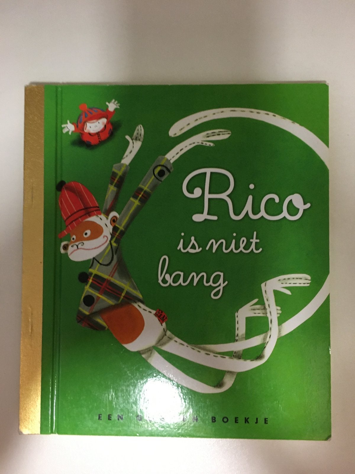 Gouden Boekje Rico is niet bang, Ophalen of Verzenden, Zo goed als nieuw, Sprookjes, Gouden boekje