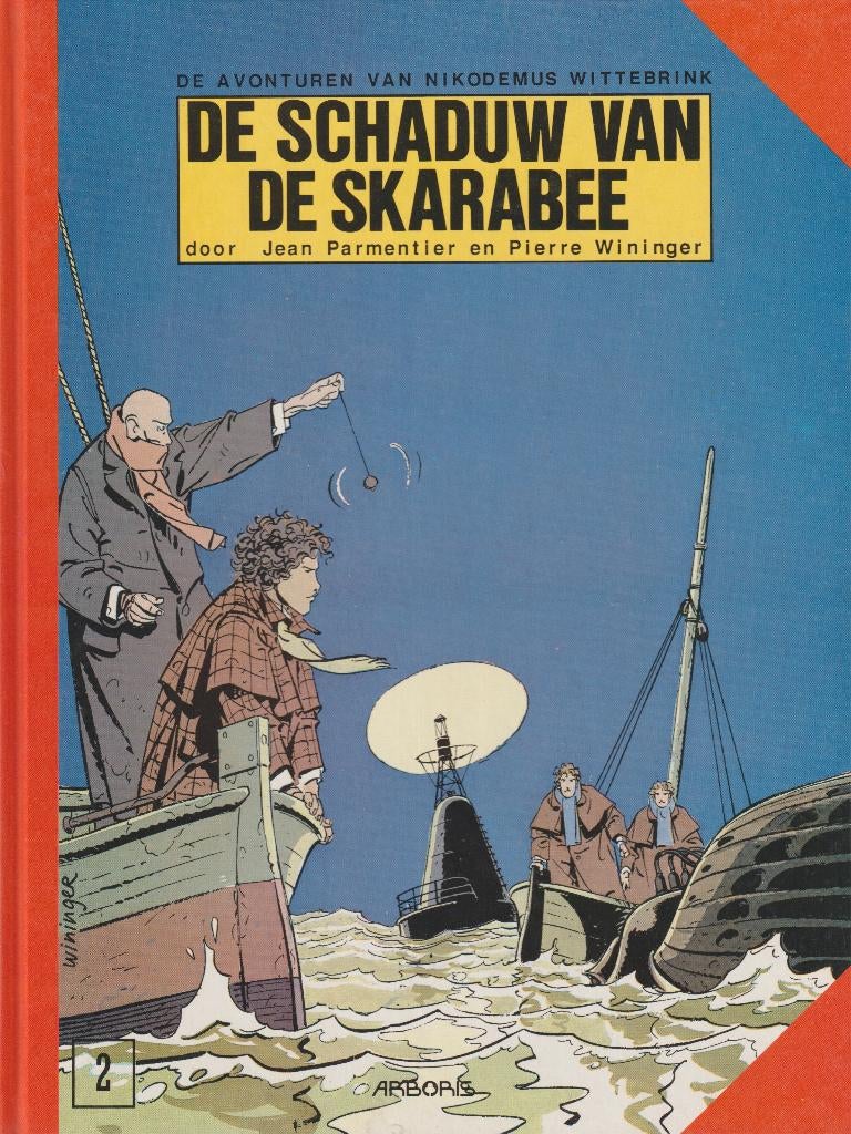 Nikodemus Wittebrink 2 - De schaduw van de skarabee HC, Eén stripboek, Ophalen of Verzenden, Zo goed als nieuw