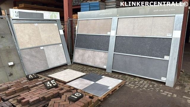 KORTING1.250m2 90x90x3cm keramische teg. Cerasolid Full Body, TuinVisie, Verzenden, Vonderweg 9     7468 DC  Enter, Nieuw