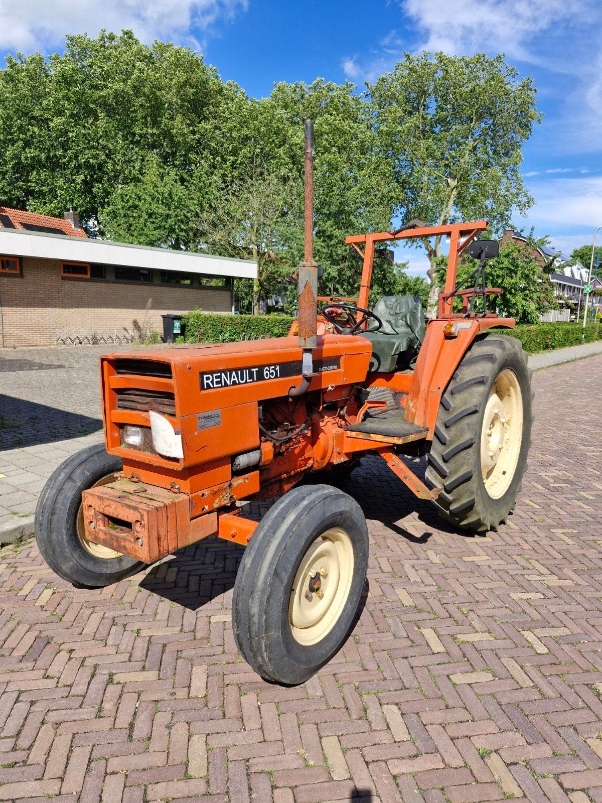 Renault 651 Tractor - Oldtimer met MWM Motor, Zakelijke goederen, Ophalen, Renault, Oldtimer, Tot 80 Pk