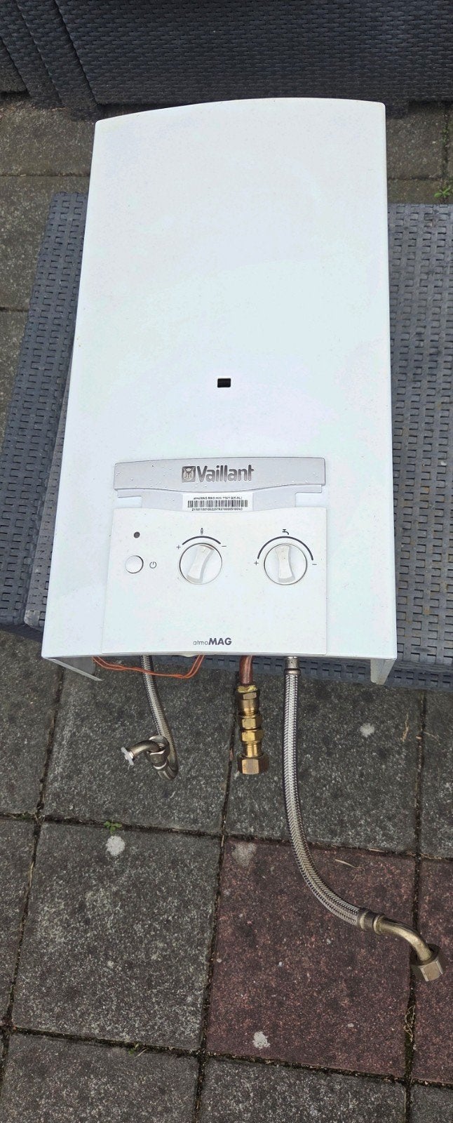 Vaillant Geiser te koop, Ophalen, Gebruikt, Aardgas, Minder dan 3 jaar oud