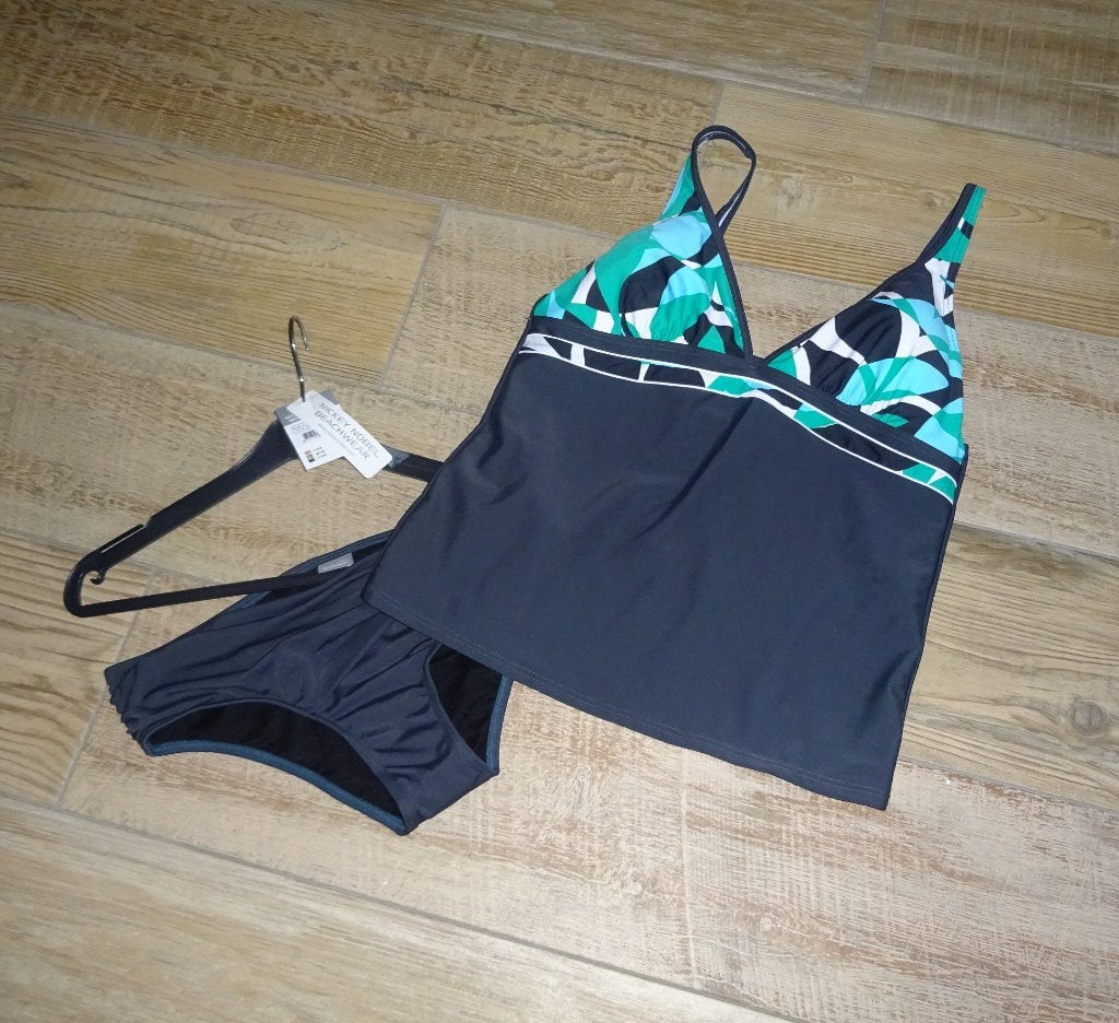 NIEUW Maat 38 Tankini Van het Merk: Nickey Nobel.Het kaartje, Nickey Nobel., Overige typen, Meerkleurig, Nieuw
