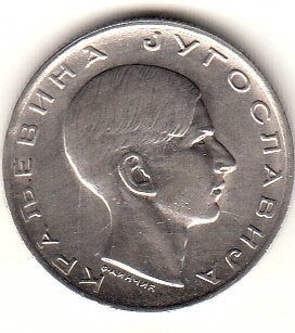 Joegoslavië Peter II - 10 Dinar 1938 P/UNC - KM#22, Ophalen of Verzenden, Joegoslavië
