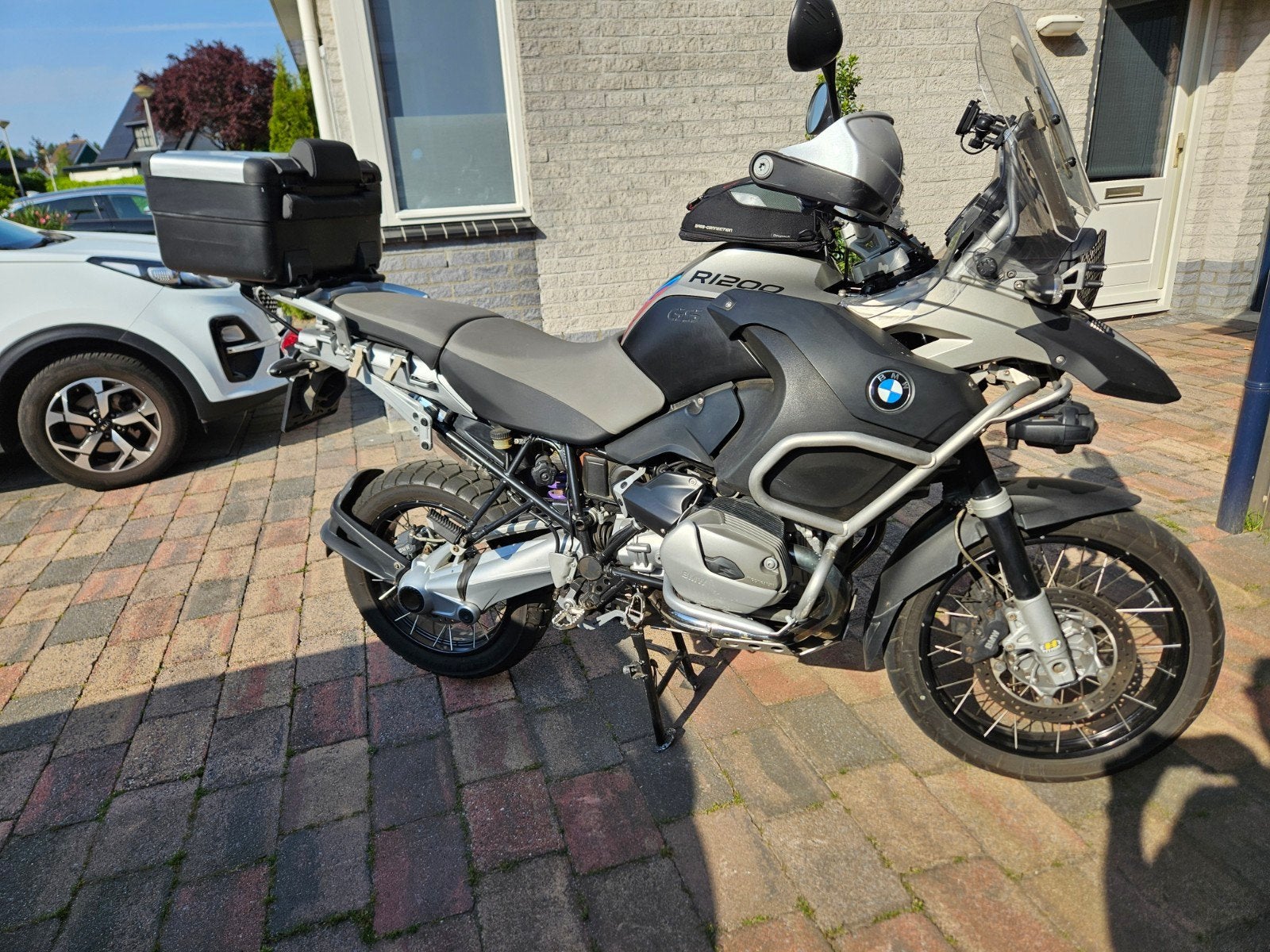 BMW R1200GS 2008 - Zeer nette Enduro met Hyperpro vering, Motoren, Particulier, Toermotor