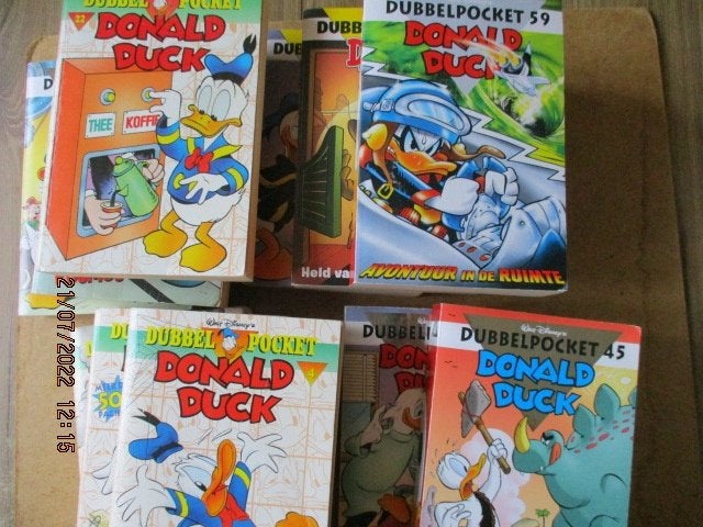 adv6841 donald duck dubbel pocket, Boeken, Stripboeken, Eén stripboek, Ophalen, Gelezen