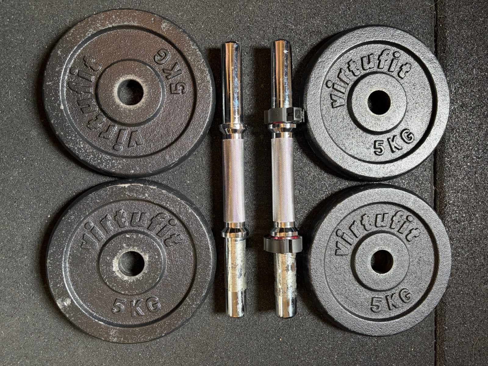 Verstelbare dumbbells 20 kg, Ophalen, Dumbbell