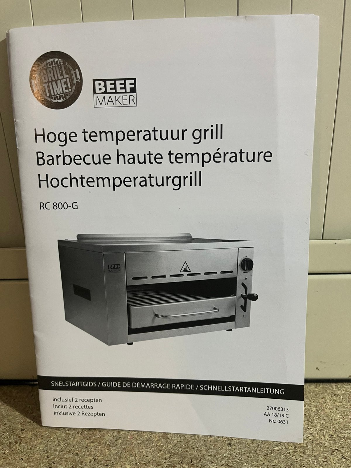 Gas barbecue/grill, Ophalen, Zo goed als nieuw