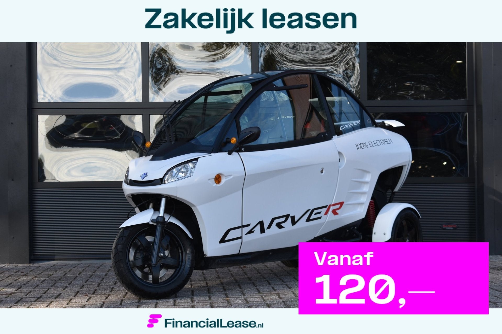Carver Carver S+ 7.1 kWh '23, Scooter, Carver, 11 kW of minder, Automaat