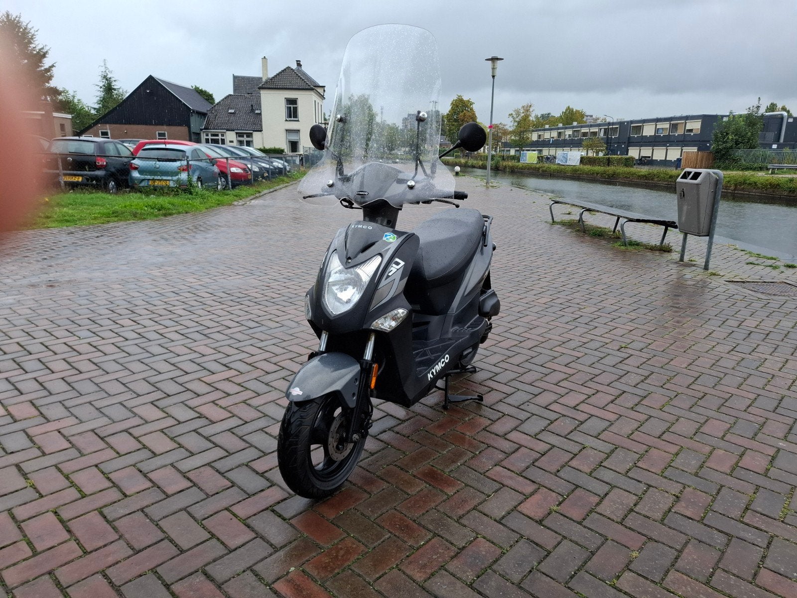 Foto 6 van Kymco Agility 45km bromscooter