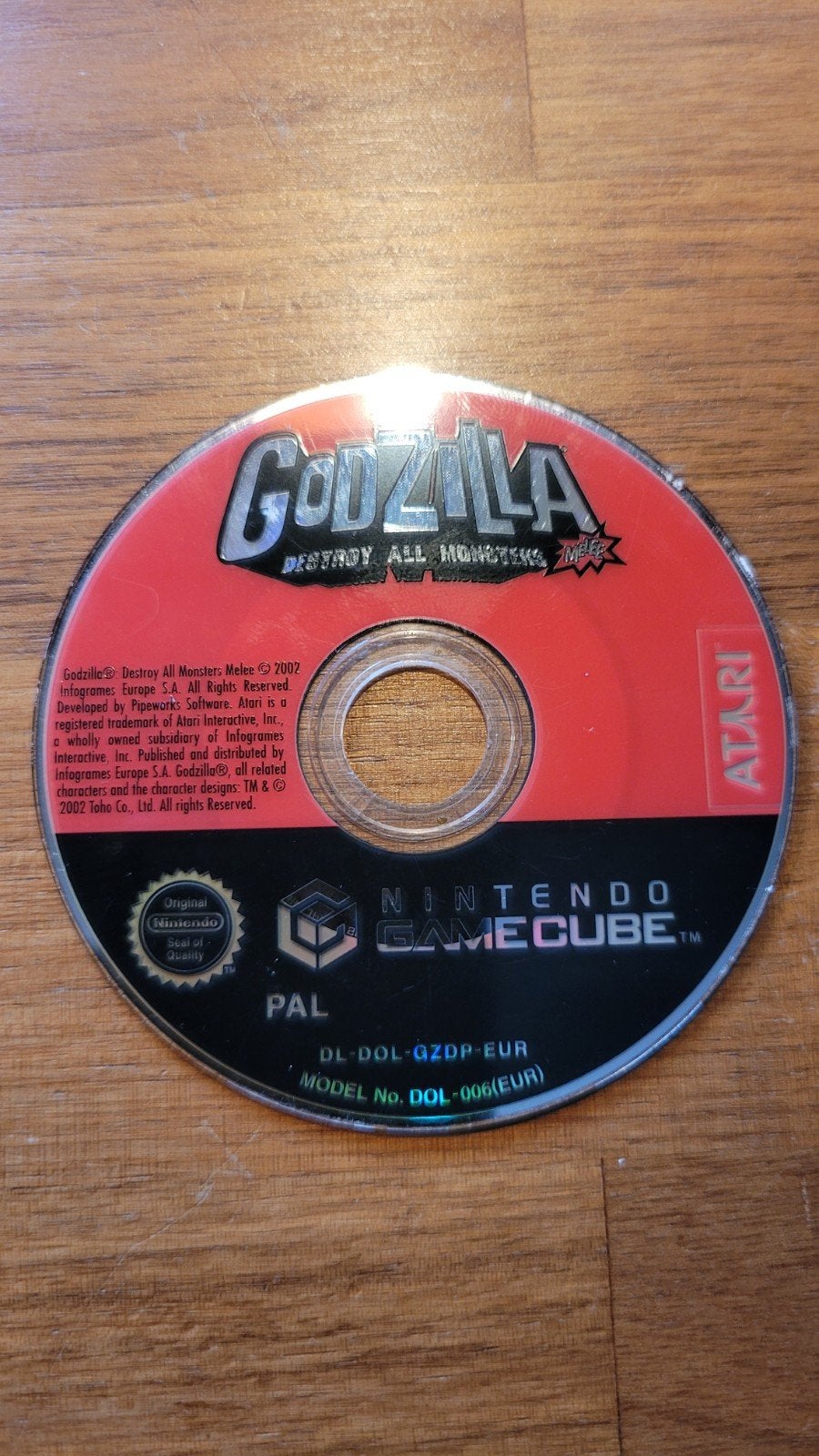 Godzilla Destroy All Monsters - Nintendo GameCube, Spelcomputers en Games, Ophalen of Verzenden, Gebruikt