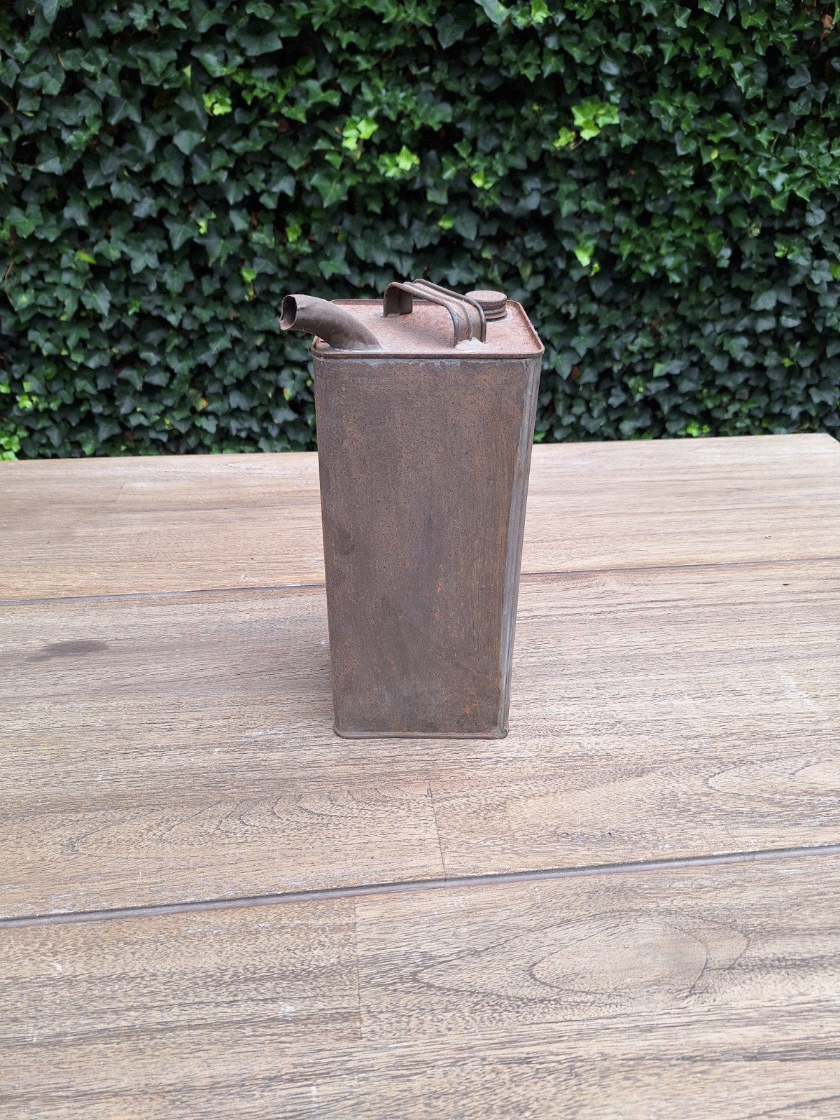 oude oliekan, petroleumkan, Huis en Inrichting, Ophalen, Gebruikt, Minder dan 50 cm