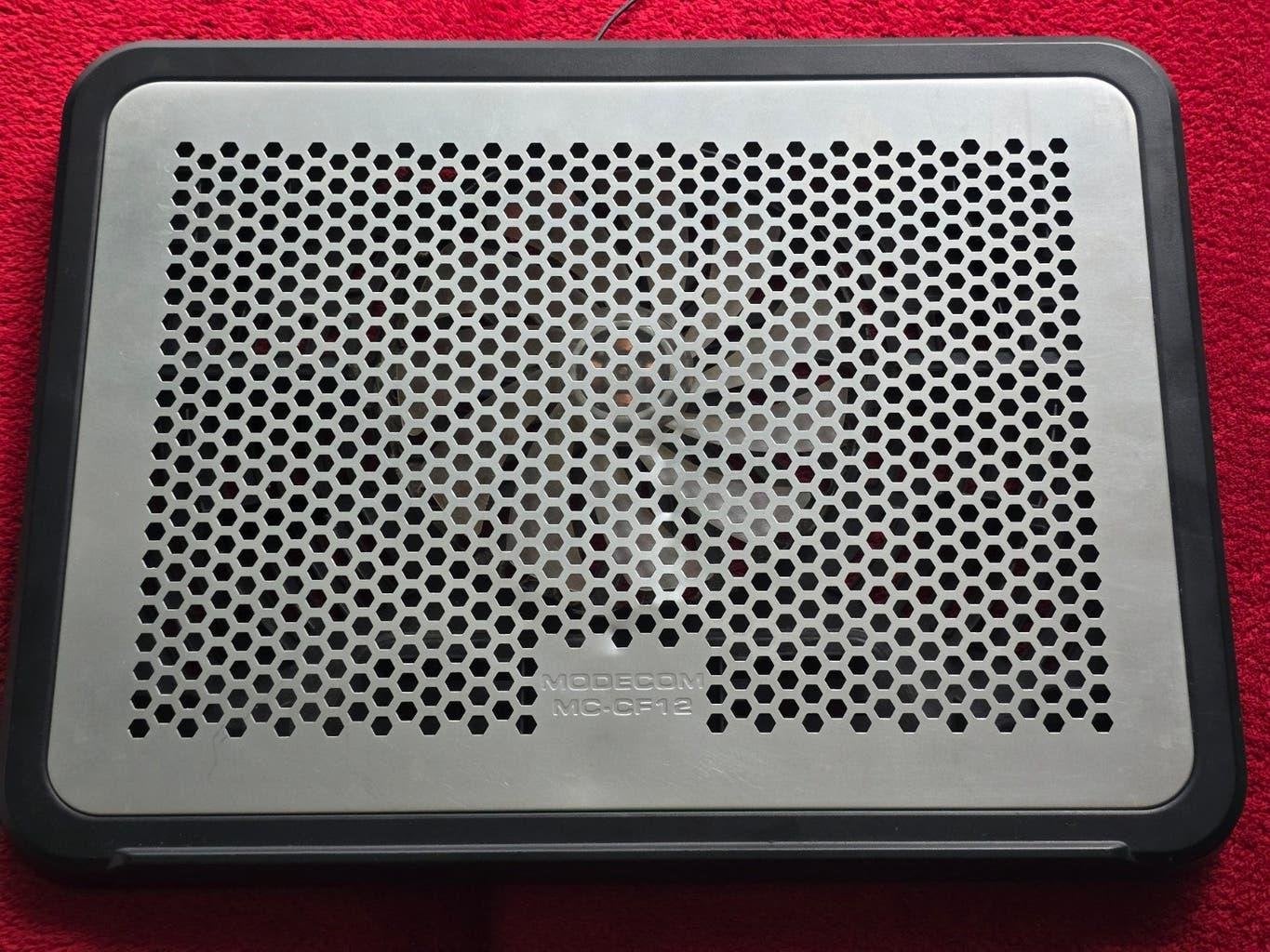 MODECOM MC-CF12 laptopkoeler – USB tot 17 inch, Computers en Software, Ophalen of Verzenden, Gebruikt, MODECOM