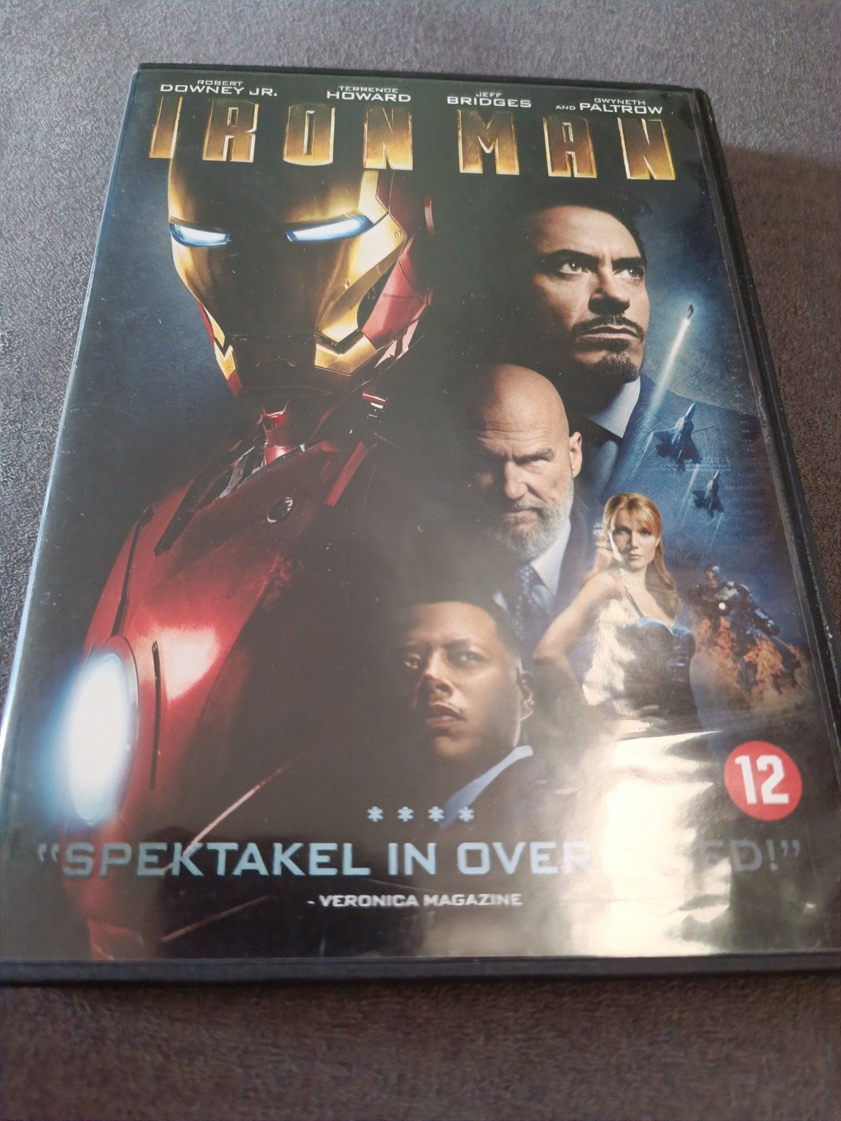 Iron man - dvd, Vanaf 12 jaar, Ophalen of Verzenden, Zo goed als nieuw