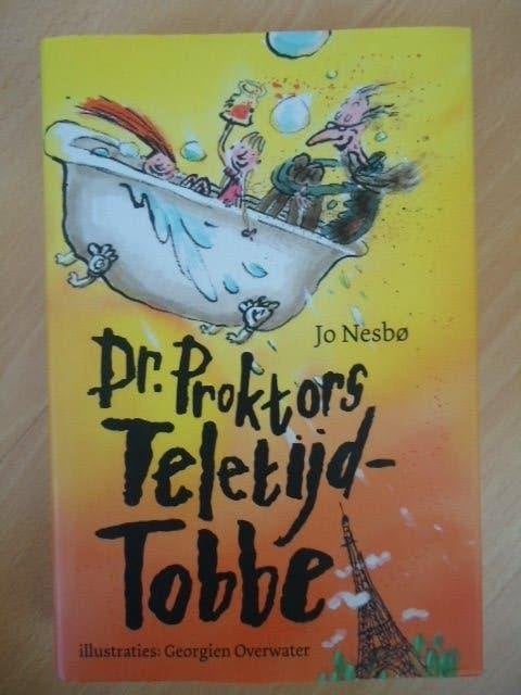 Dr. Proktors teletijdtobbe, Jo Nesbo, Boeken, Kinderboeken | Jeugd | 10 tot 12 jaar, Ophalen of Verzenden, Zo goed als nieuw