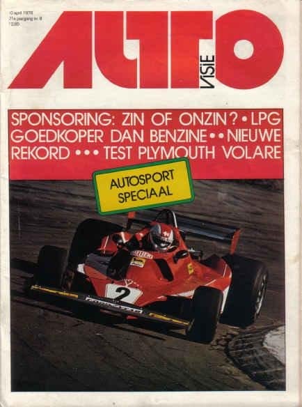 Autovisie 8 1976 : Plymouth Volare - Mitsubishi Galant, Boeken, Ophalen of Verzenden, Gelezen, Algemeen