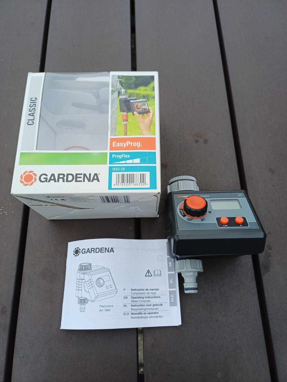 Gardena besproeiingscomputer, Tuin en Terras, Bewateringscomputers, Ophalen of Verzenden, Zo goed als nieuw