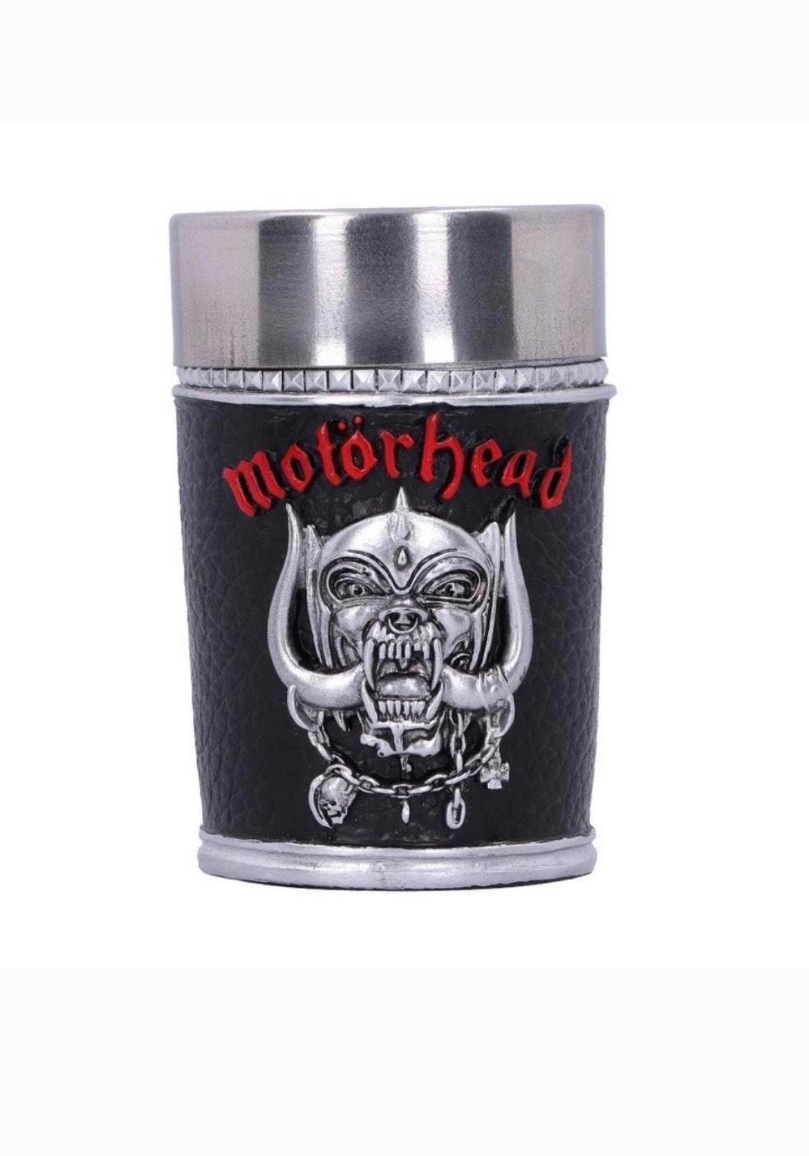 Motorhead Ace of Spades Warpig Shotglas - Officieel Gelicent, Ophalen of Verzenden, Nieuw, Gebruiksvoorwerp