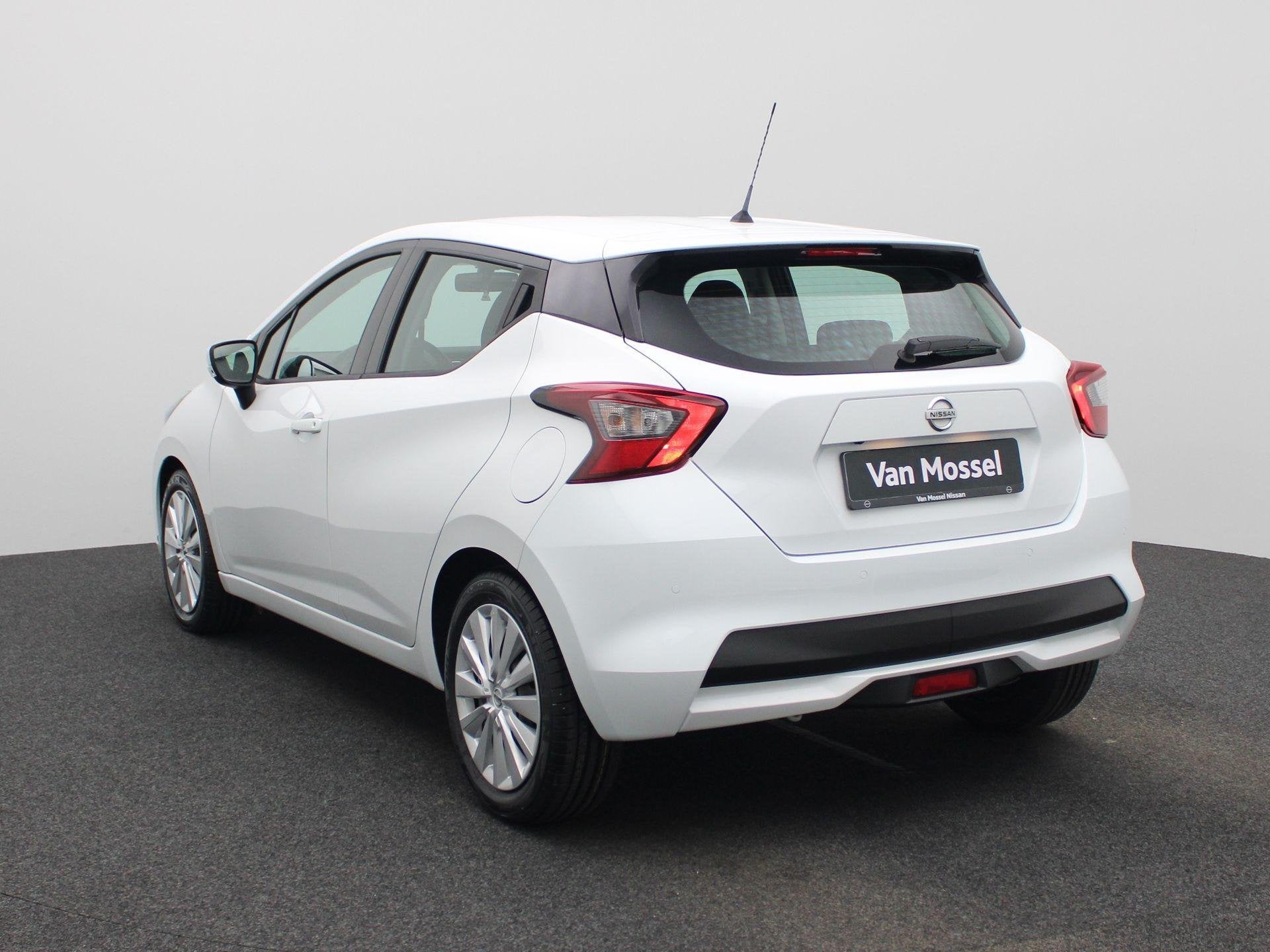 Nissan Micra 1.0 IG-T Acenta | ACHTERUITRIJCAMERA | CRUISE C, Voorwielaandrijving, 12 maanden, Gebruikt, Wit