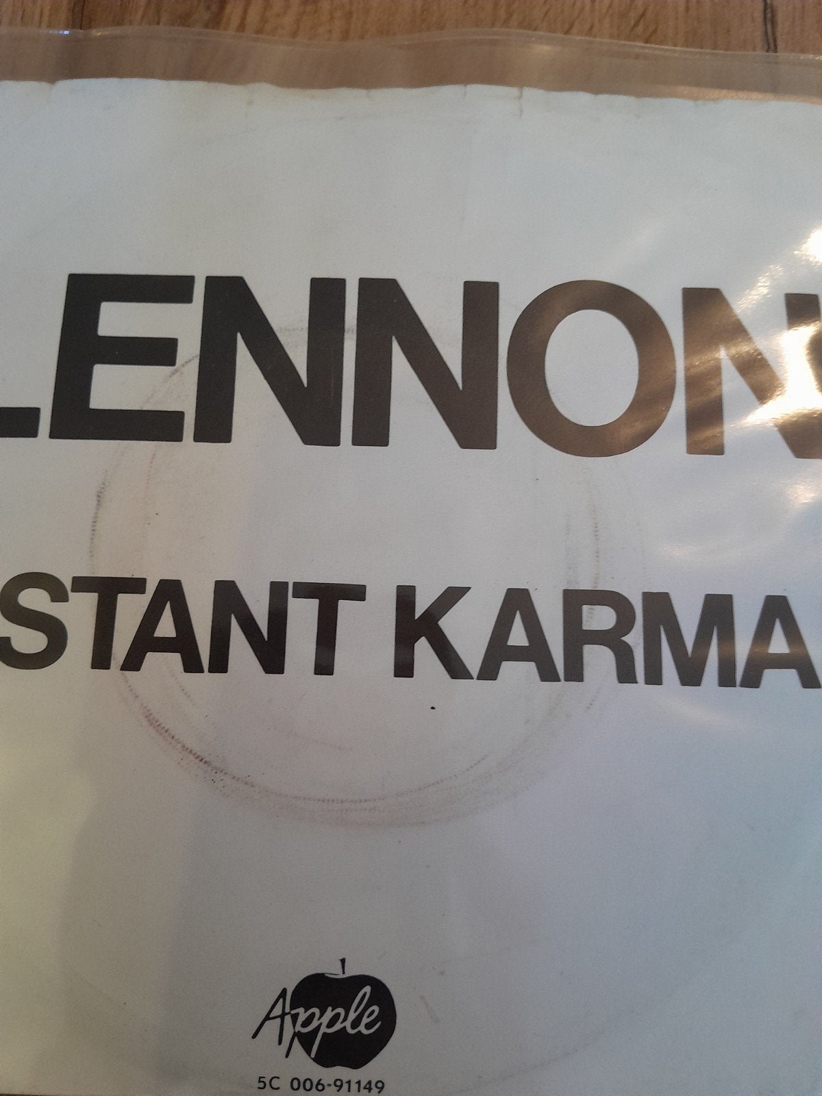 lennon 7inch instant karma, Ophalen of Verzenden, Zo goed als nieuw, Pop