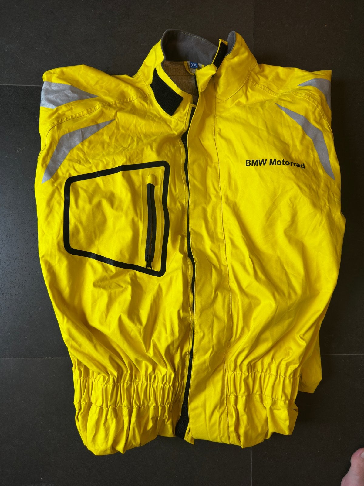 Originele BMW Motorrad Regen Overall - XXL, Motoren, Kleding | Motorkleding, Ophalen, Tweedehands, Heren, Overall