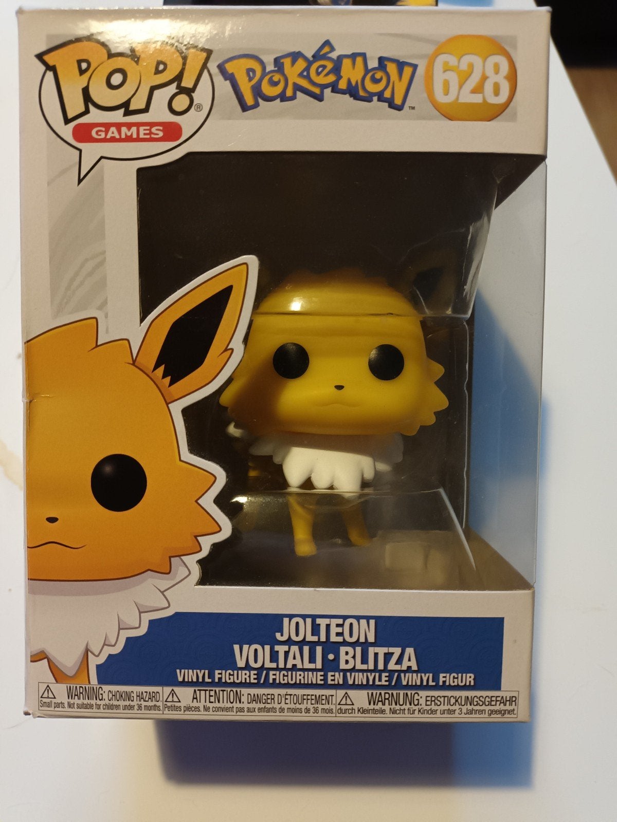 Funko Pop! Pokémon Jolteon #628, Ophalen of Verzenden, Nieuw