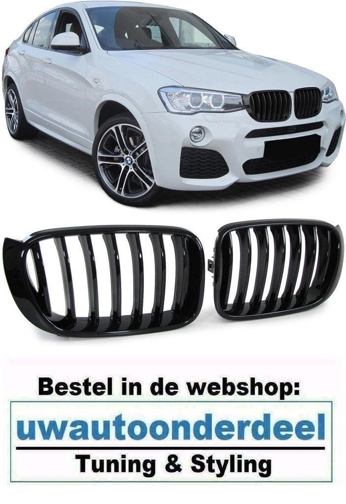Grill M Look Voor Bmw X3 F25 X4 F26 Glans Zwart, Verzenden, Automotive Parts, A.parts@hotmail.nl, Trasmolenlaan 12 3447 GZ Woerden