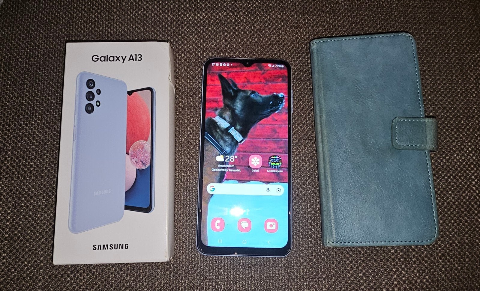 Samsung Galaxy A13 NIET BIEDEN., Telecommunicatie, Mobiele telefoons | Samsung, Gebruikt, Blauw, Touchscreen, Ophalen of Verzenden
