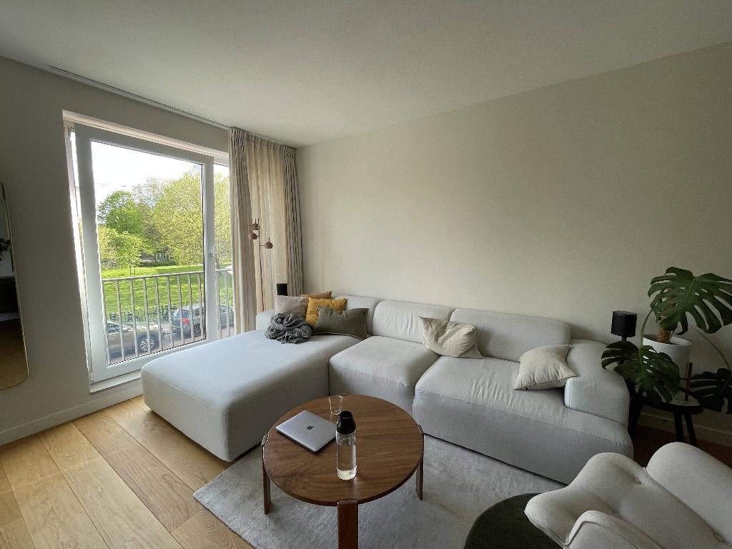 Westwing Couch W320*L195*H40, Huis en Inrichting, Ophalen, Hoekbank, 300 cm of meer, Zo goed als nieuw
