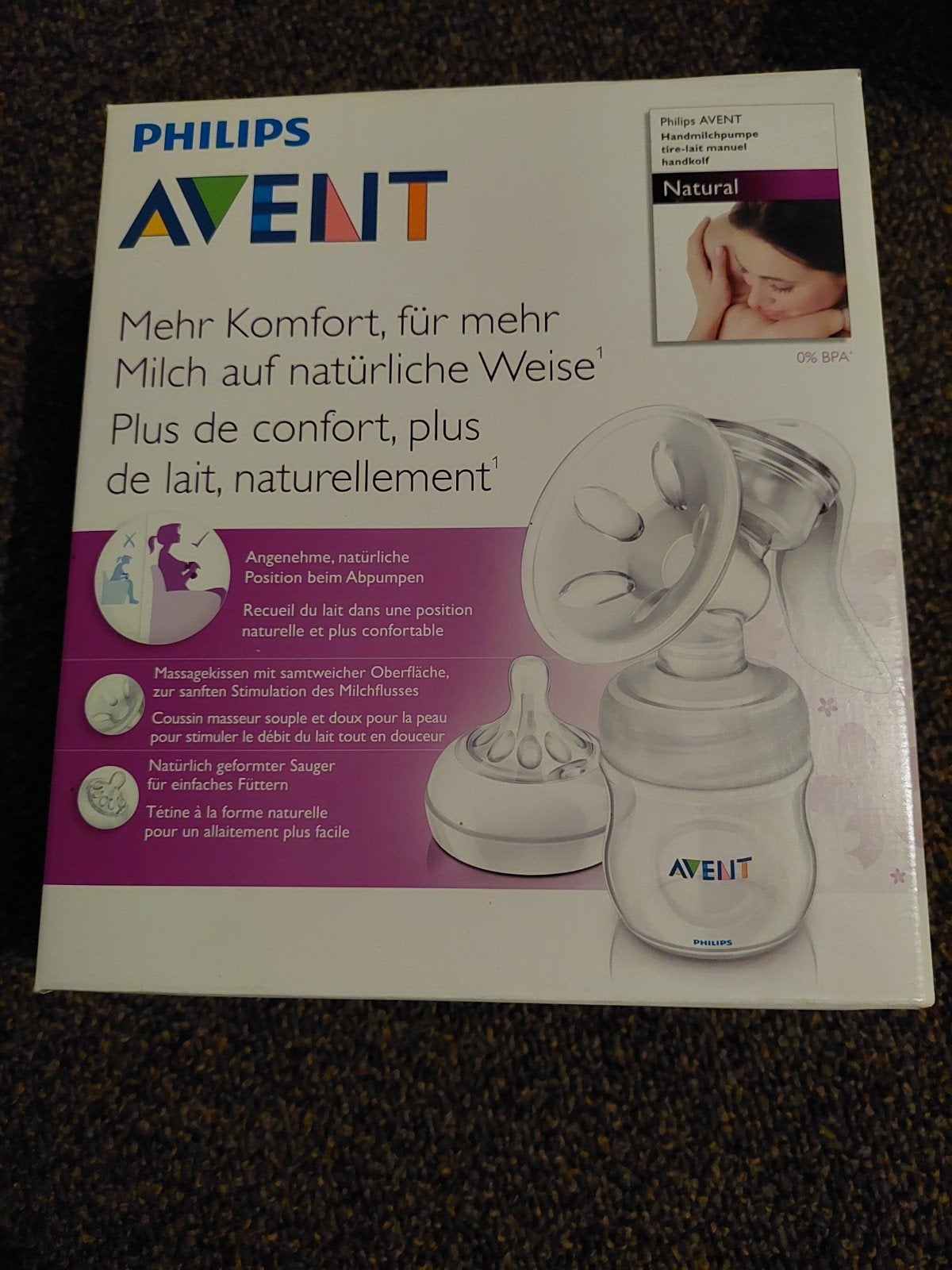 philips avent borstkolf hand, Ophalen, Borstkolf