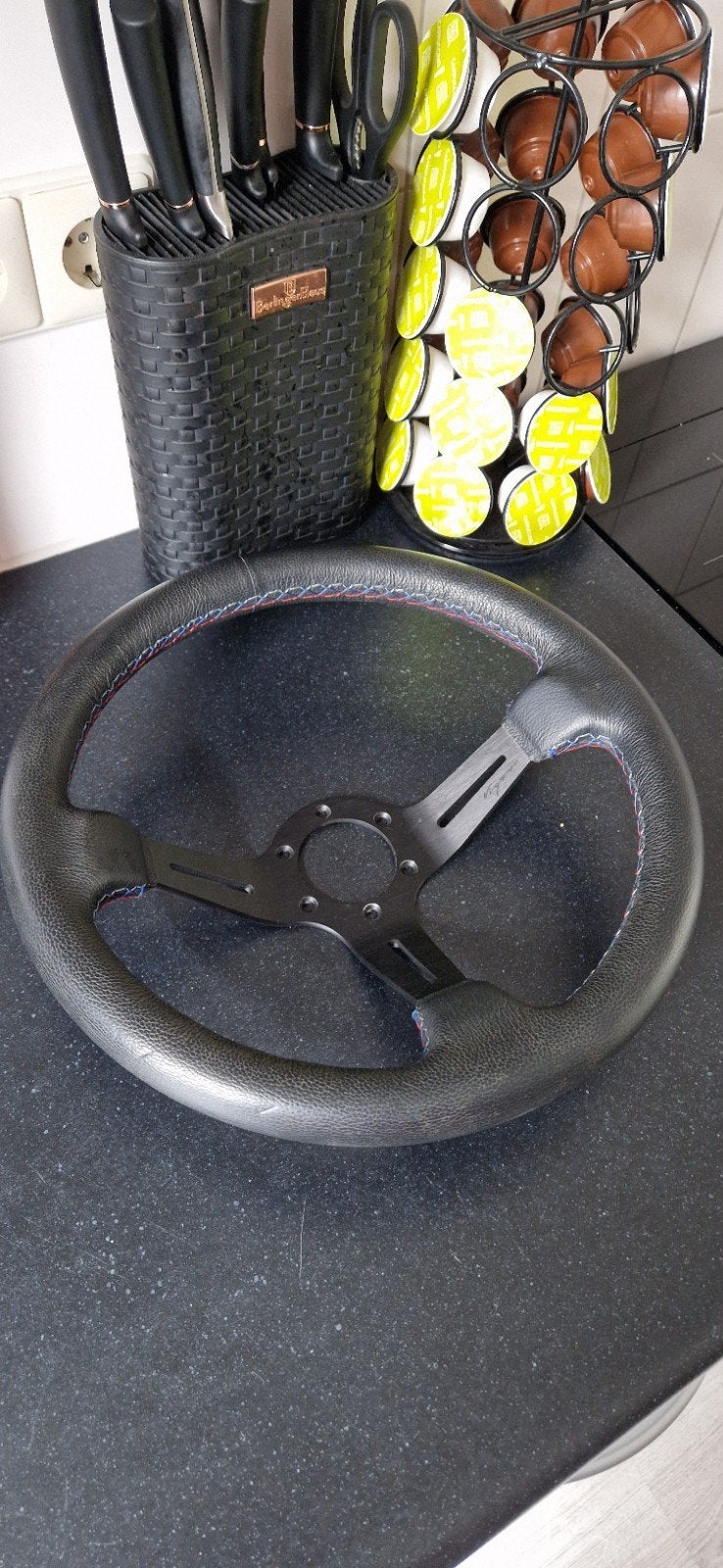 sportstuur deepdish BMW e36 e46 etc, Ophalen of Verzenden, Gebruikt, BMW
