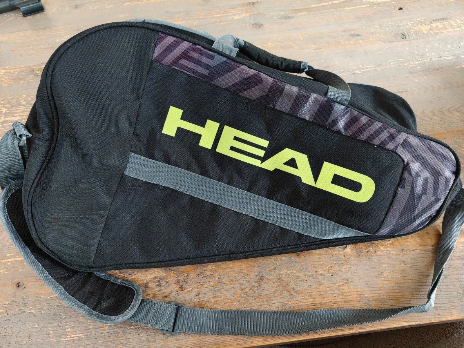 Head Base padeltas, Kleding | Heren, Kostuums en Colberts, Ophalen of Verzenden, Zo goed als nieuw, Zwart, HEAD