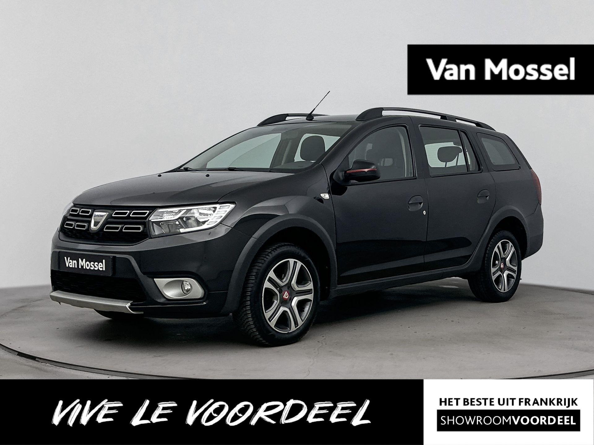 Dacia Logan MCV 0.9 TCe Tech Road Stepway 90Pk | Navigatie |, Auto's, Stof, Gebruikt, Euro 6, Origineel Nederlands