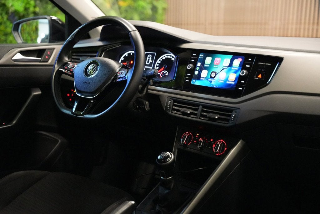 Volkswagen Polo 1.0 TSI Comfortline Business / CarPlay / ACC, Auto's, Voorwielaandrijving, Stof, Bedrijf, Handgeschakeld