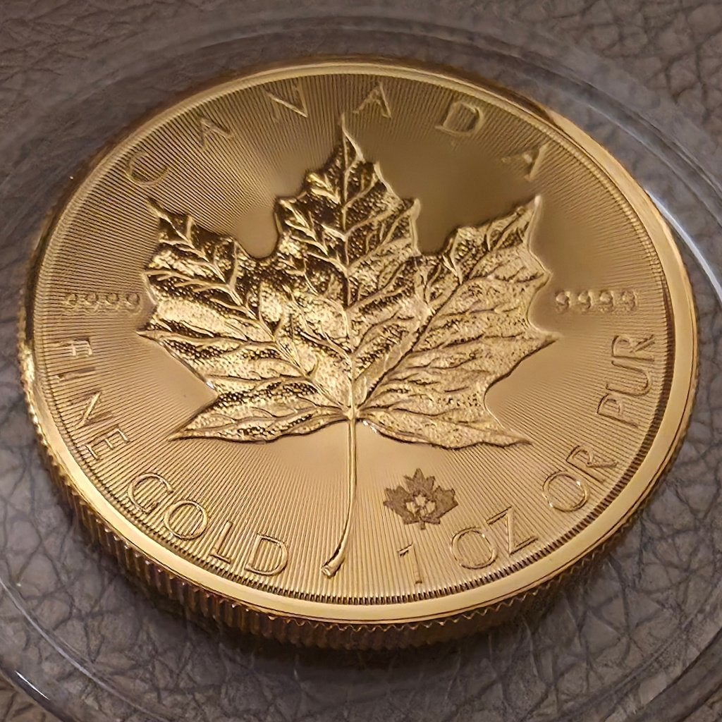 Canada $50 – 1 oz Canadian Gold Maple Leaf – Goud, Postzegels en Munten, Edelmetalen en Baren, Goud, Ophalen of Verzenden