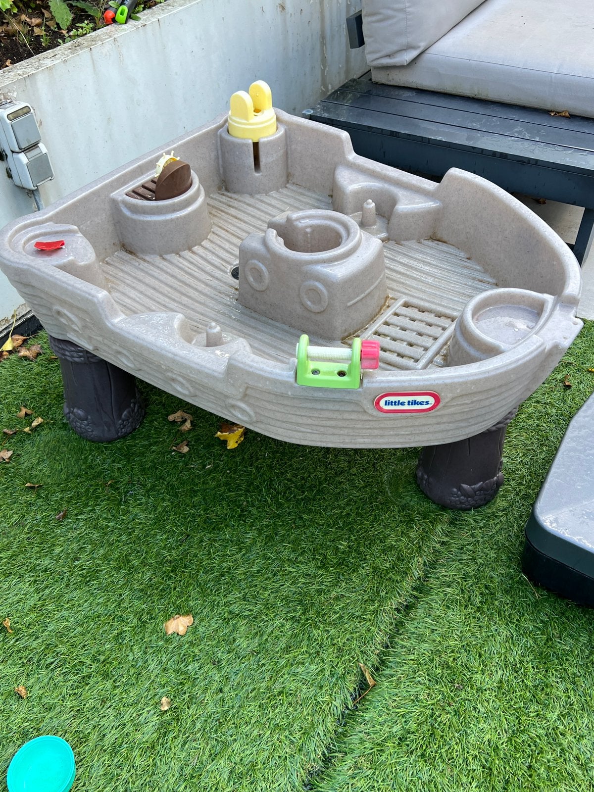 Little tikes - piratenboot - watertafel, Ophalen, Gebruikt