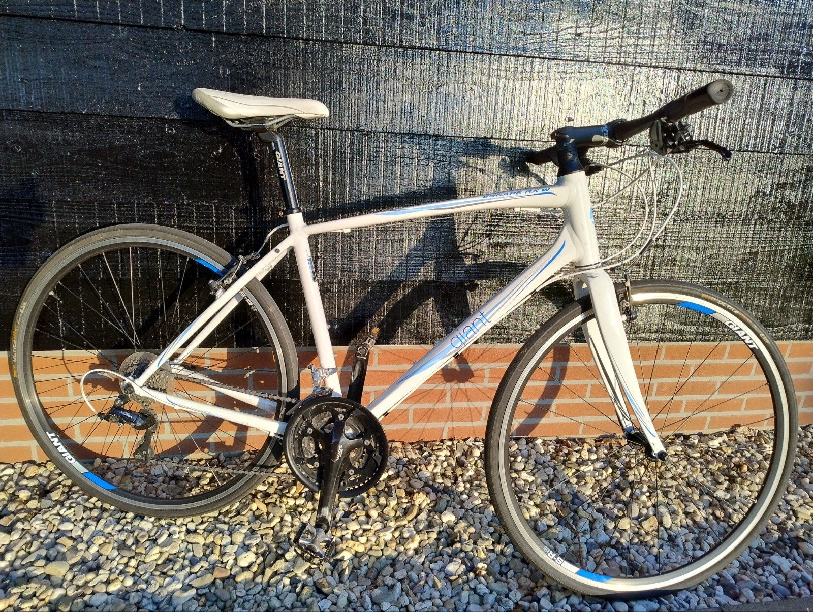 Giant Escape RX W Damesfiets  maat L, Ophalen, 28 inch, Gebruikt, Velgrem
