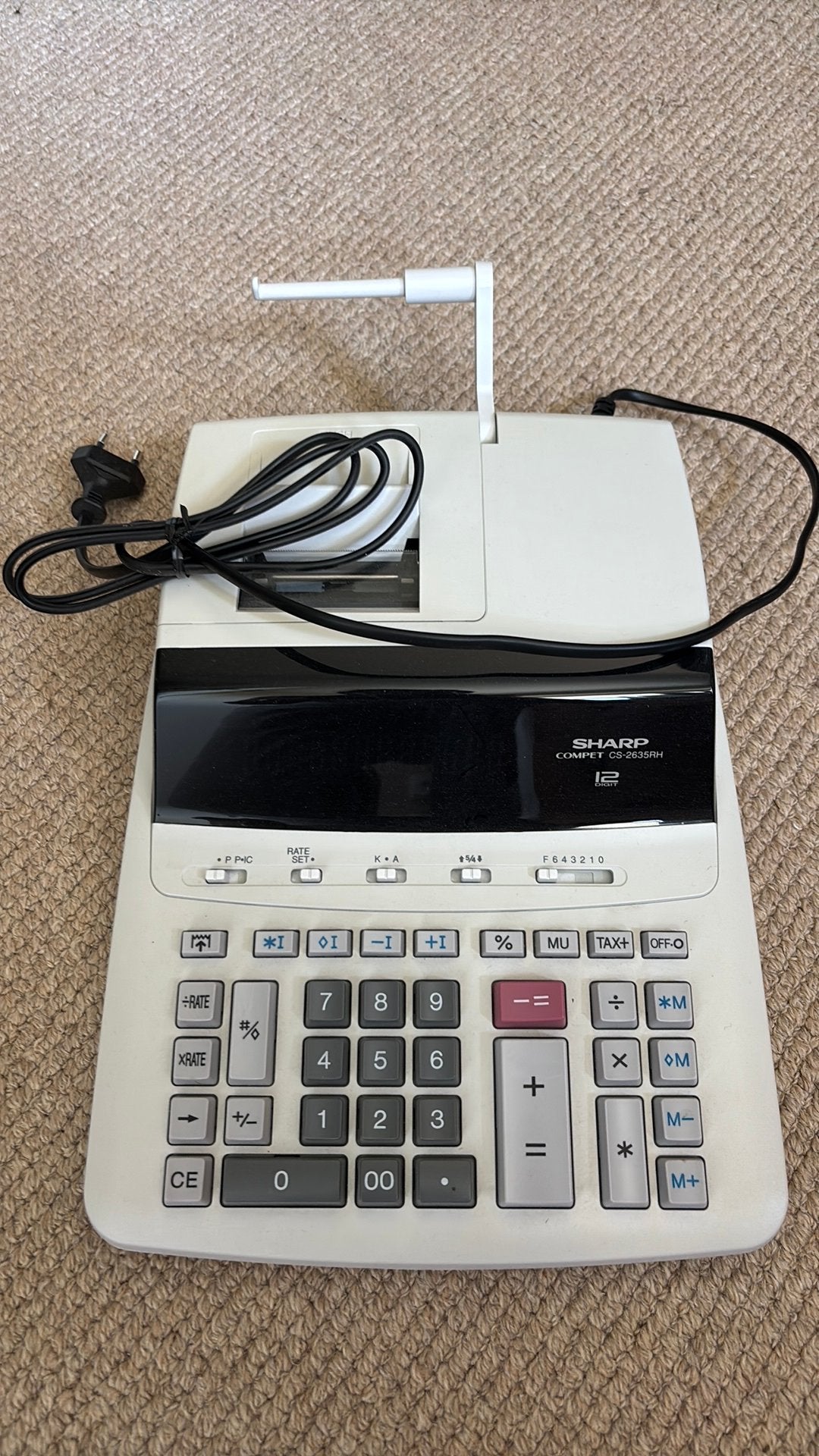 Nooit gebruikte Sharp rekenmachine, Ophalen of Verzenden, Nieuw