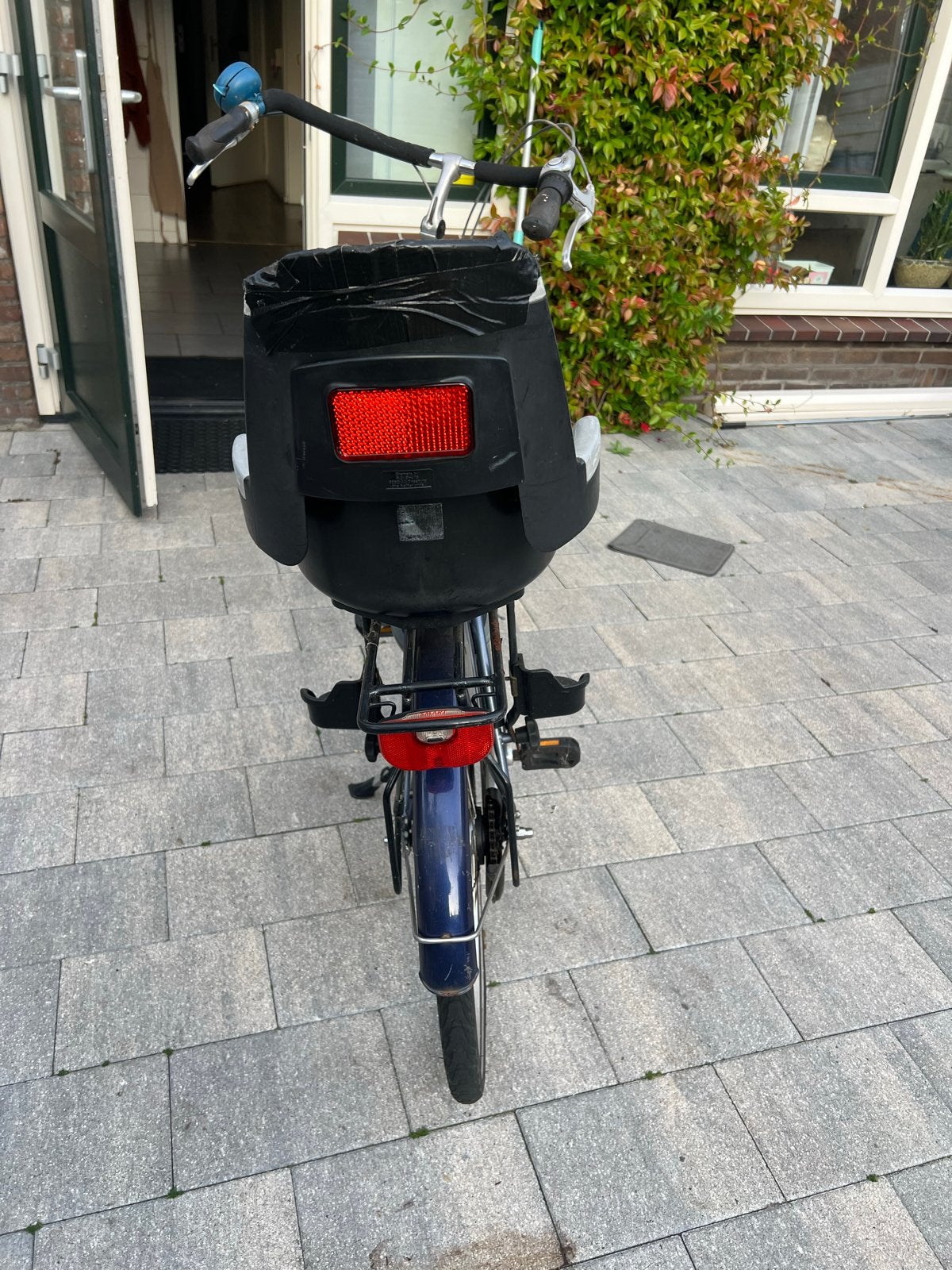 Sparta Amazon Damesfiets met Kinderzitje - Gebruikt, Fietsen en Brommers, Sparta, Velgrem, Ophalen of Verzenden, 53 tot 56 cm