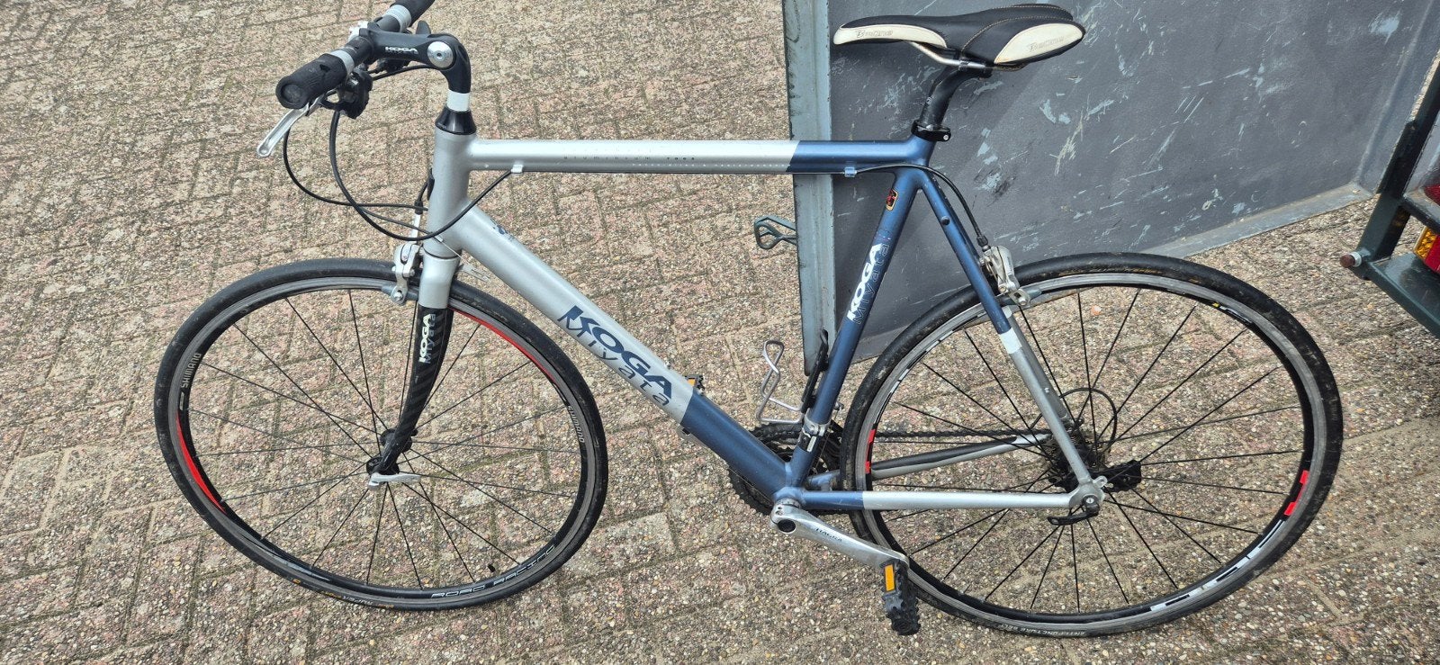 Koga Miyata Roadchamp racefiets - Aluminium 7005, Ophalen, 28 inch, Gebruikt, Velgrem