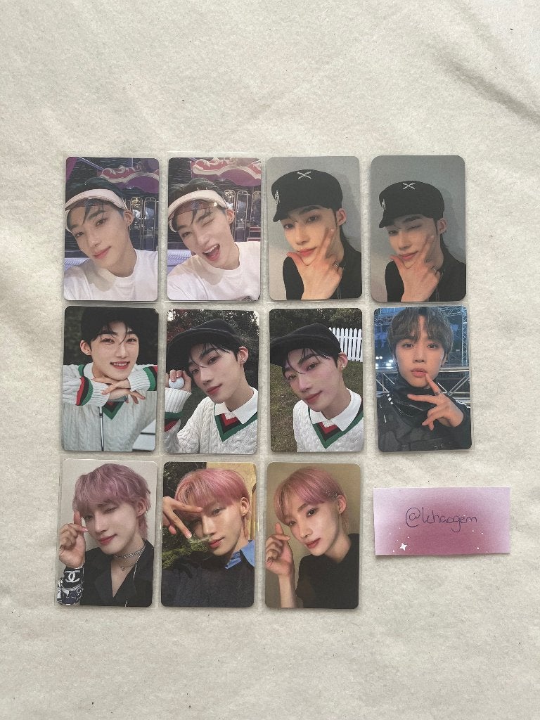 The Boyz New & Sunwoo photocard set kpop, Verzenden, Zo goed als nieuw