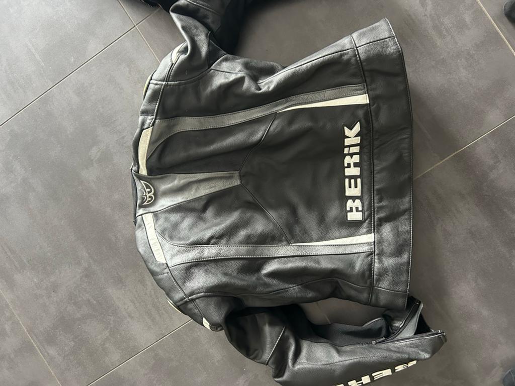 Berik leren combipak - motorpak maat 54, Ophalen of Verzenden, Tweedehands, Heren, Combipak