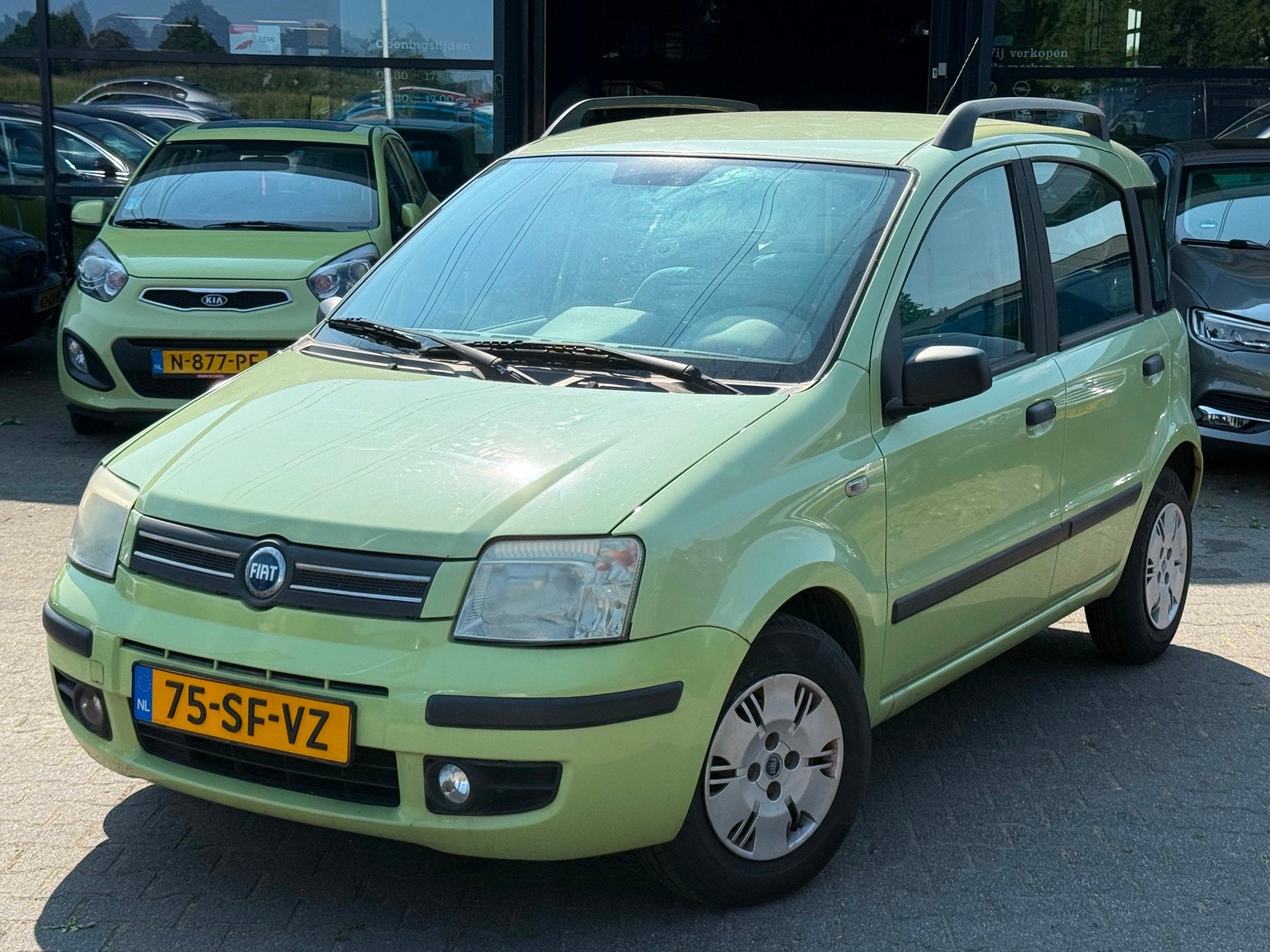 Fiat Panda 1.2 Class NAP/RIJDT PERFECT/GEEN MANKEMENTEN!, Voorwielaandrijving, Stof, Gebruikt, Origineel Nederlands