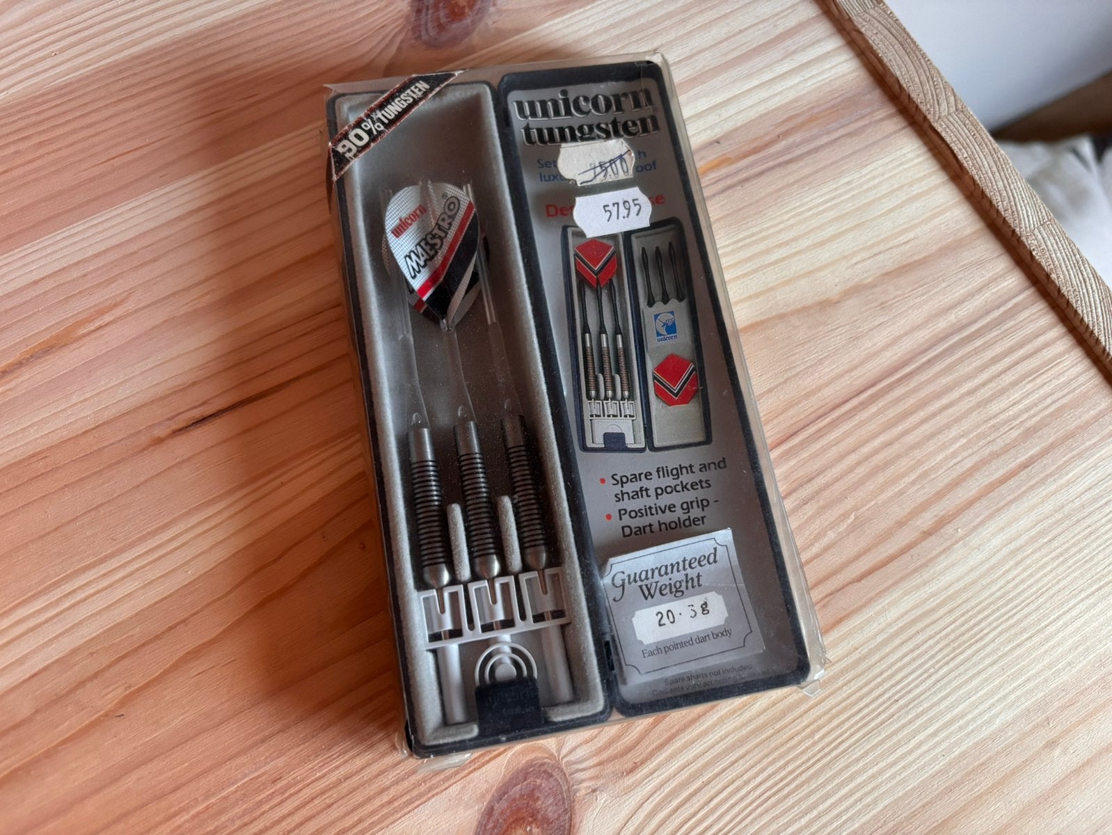 Unicorn Maestro darts - 20 gram, Ophalen of Verzenden, Zo goed als nieuw, Pijlen