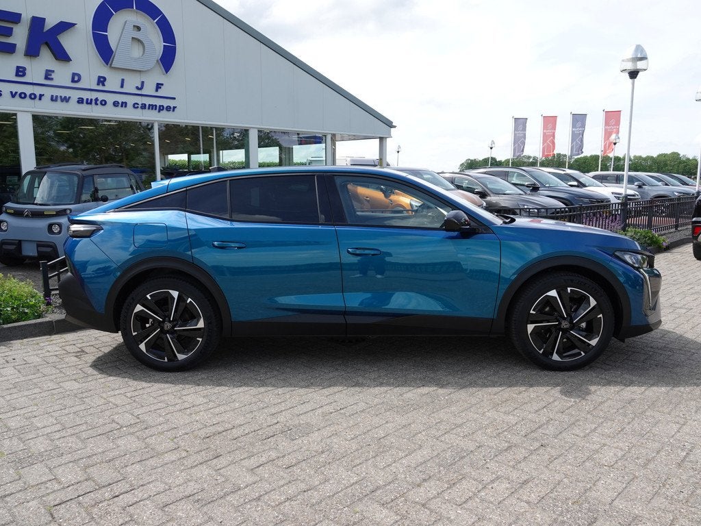 Peugeot 408 1.2 Hybrid 145 e-DCS6 Allure H-LEER | KEYLESS |, Auto's, Gebruikt, Euro 6, 1199 cc, Blauw