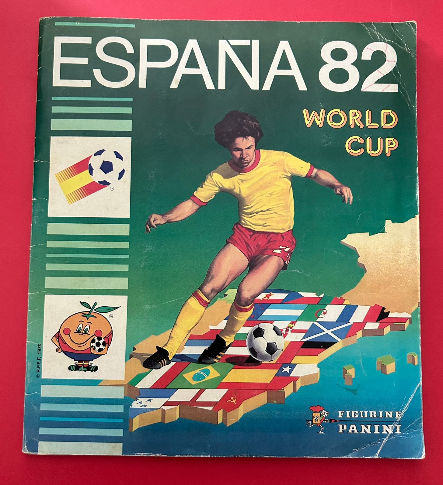 PANINI - España 82 - WK 1982 - World Cup, Ophalen of Verzenden, Zo goed als nieuw, Buitenlandse clubs, Poster, Plaatje of Sticker