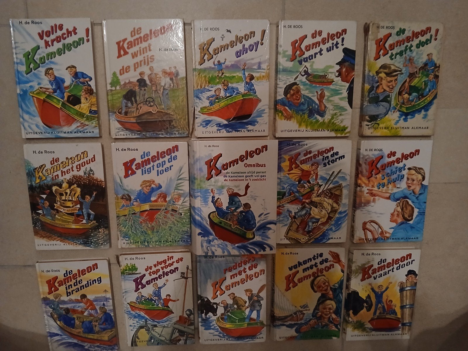 De Kameleon boeken, Ophalen of Verzenden, H. de Roos