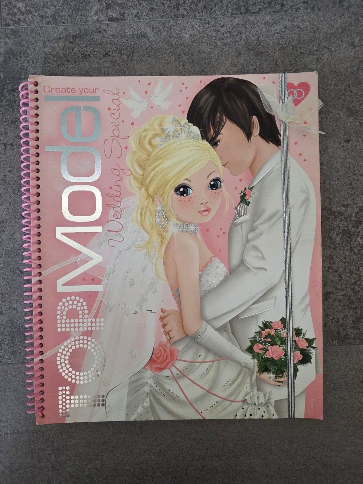 Topmodel Top Model kleurboek tekenboek Wedding Special, Ophalen of Verzenden, Papier, Schets- of Tekenboek