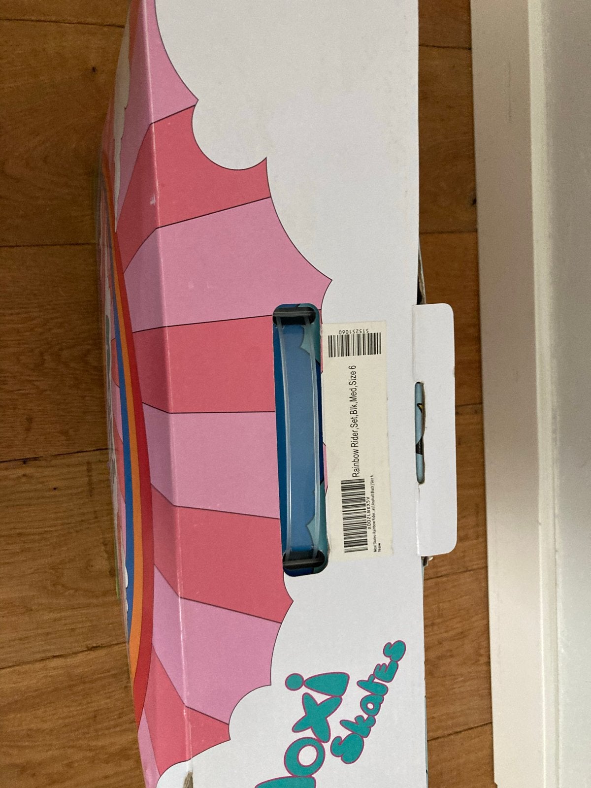 Moxi Skates Rainbow Rider rolschaatsen - Zwart, Maat 6, Ophalen of Verzenden, Nieuw, Dames