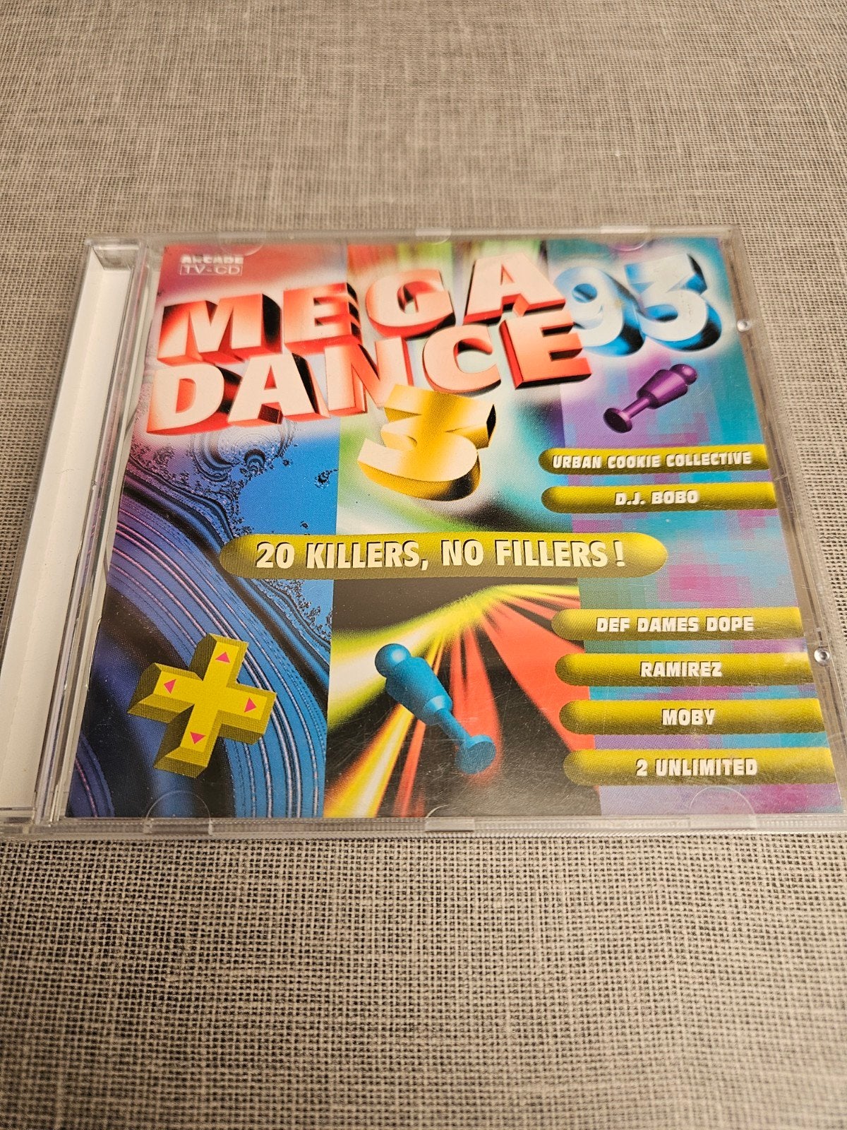 Mega Dance 93 CD - Diverse Artiesten, Ophalen of Verzenden, Gebruikt, Dance Populair